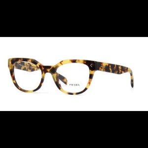 Prada eyeglasses pr21sv 7s01o1 medium havana 51mm Clearance